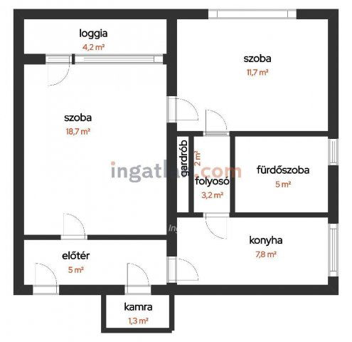 Eladó panellakás, Salgótarjánban 22 M Ft, 2 szobás