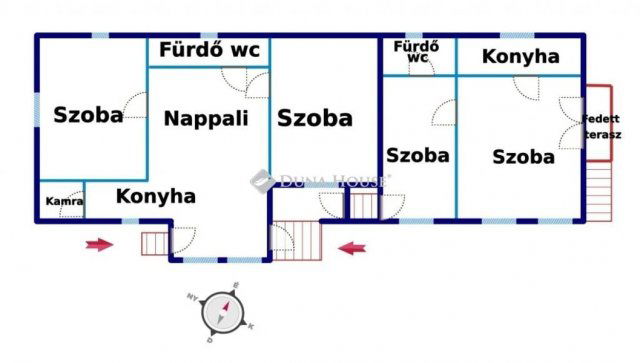 Eladó családi ház, Iszkaszentgyörgyön 45.5 M Ft, 4 szobás