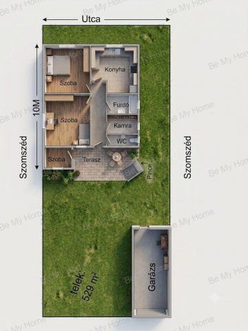 Eladó ikerház, Budapesten, III. kerületben 89.9 M Ft, 3 szobás