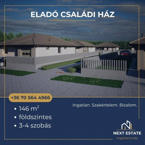 Eladó családi ház, Debrecenben 145 M Ft, 4 szobás