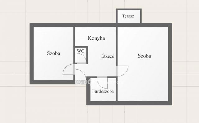 Eladó téglalakás, Miskolcon 27.9 M Ft, 2 szobás