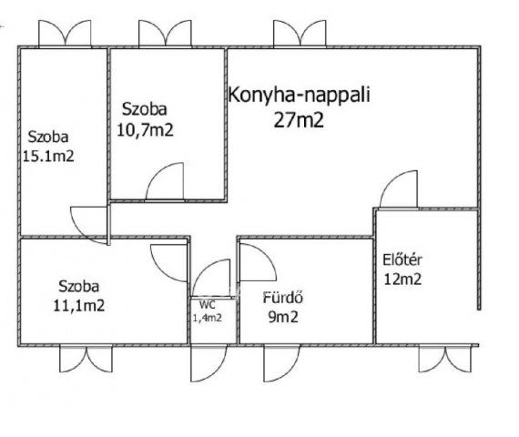 Eladó családi ház, Szegváron 24.9 M Ft, 3 szobás