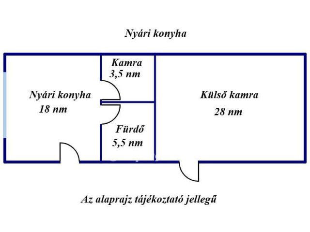 Eladó családi ház, Jászfényszarun 18.5 M Ft, 2 szobás