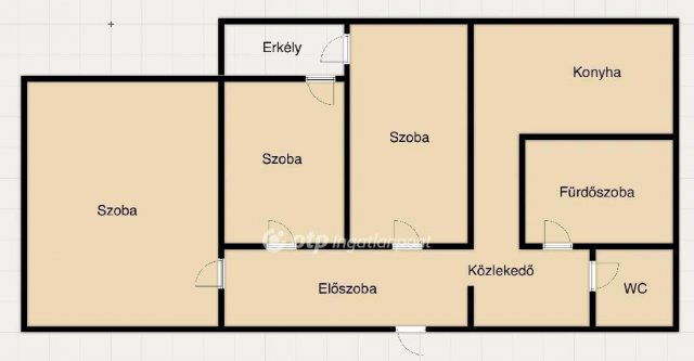 Eladó téglalakás, Budapesten, XIII. kerületben 115.9 M Ft