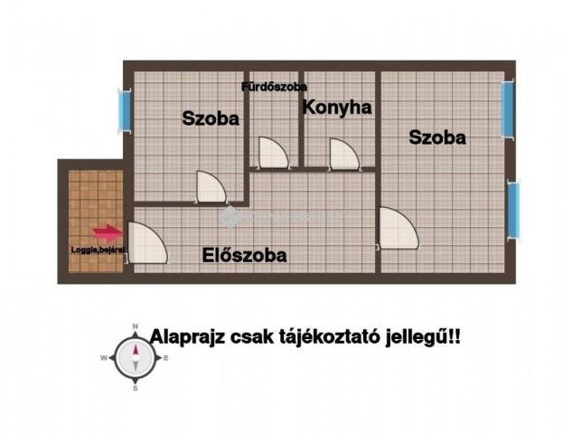 Eladó téglalakás, Budapesten, VIII. kerületben 57.95 M Ft