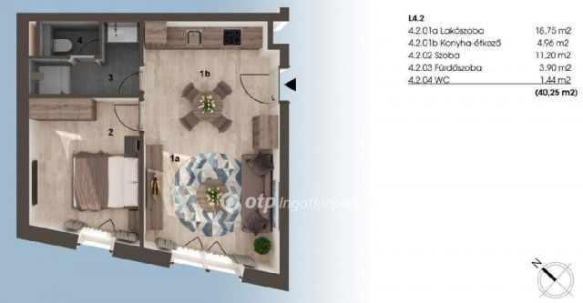 Eladó téglalakás, Budapesten, VIII. kerületben 63.998 M Ft