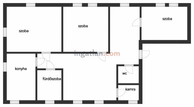Eladó téglalakás, Aszódon, Baross utcában 115 M Ft, 3 szobás