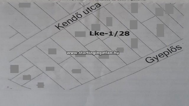 Eladó telek, Budapesten, XVII. kerületben, Kendő utcában 45 M Ft