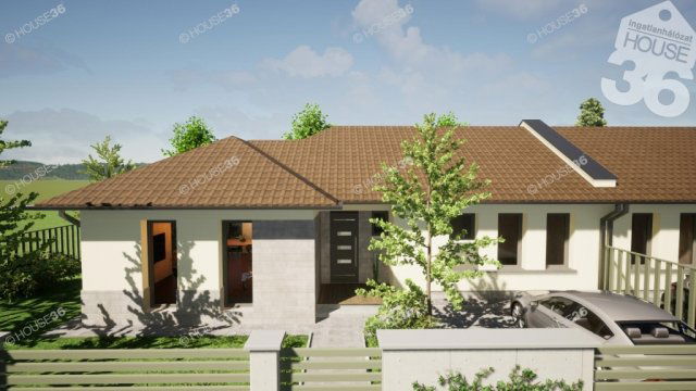 Eladó ikerház, Tahitótfalun 84.9 M Ft, 4 szobás