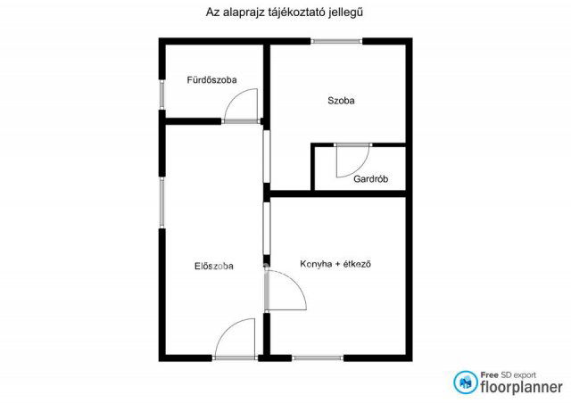Eladó családi ház, Törtelen 13 M Ft, 1+1 szobás