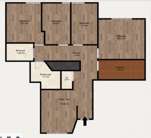 Eladó téglalakás, XIII. kerületben, Radnóti Miklós utcában