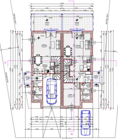 Eladó ikerház, Vácrátóton 92.9 M Ft, 5 szobás