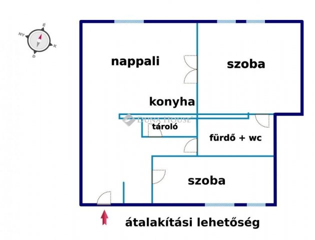 Eladó téglalakás, Budapesten, I. kerületben 105 M Ft, 2 szobás