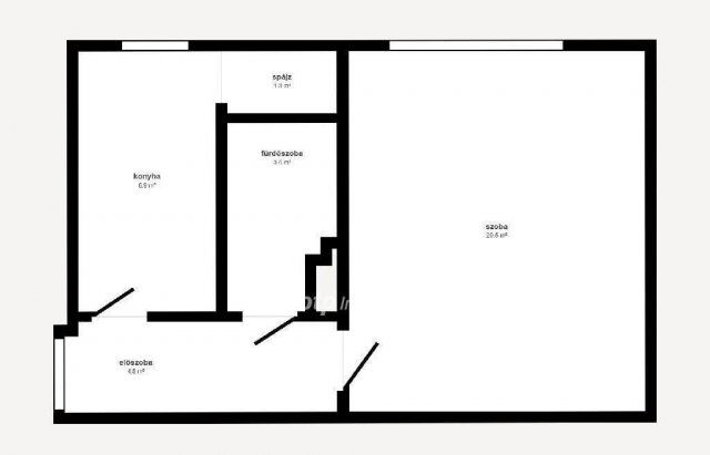 Eladó téglalakás, Nyíregyházán 36.5 M Ft, 1 szobás