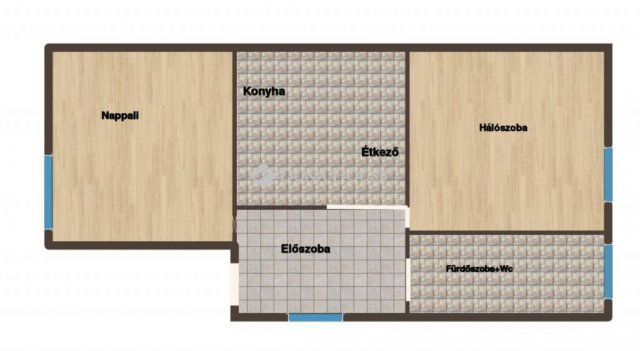 Eladó téglalakás, Budapesten, XX. kerületben 52.9 M Ft, 2 szobás