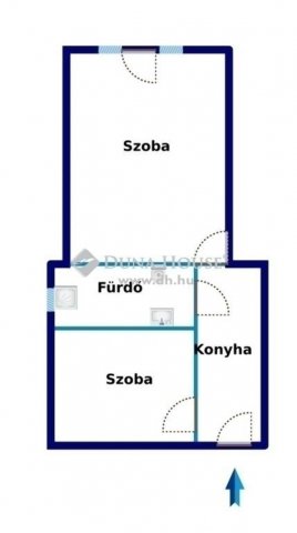 Eladó téglalakás, Budapesten, V. kerületben 91.5 M Ft, 2 szobás