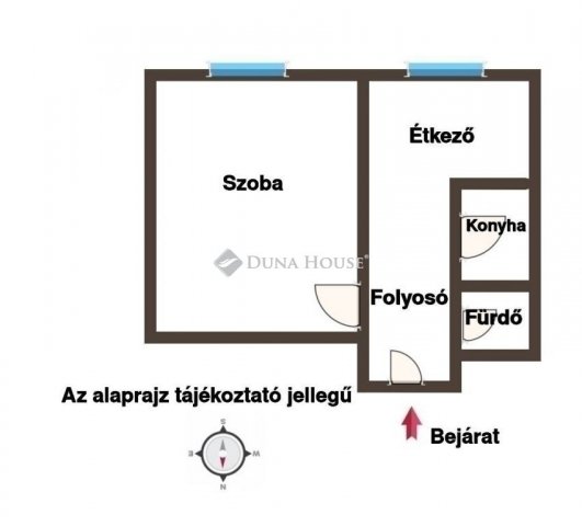 Eladó panellakás, Szegeden 35.9 M Ft, 1 szobás