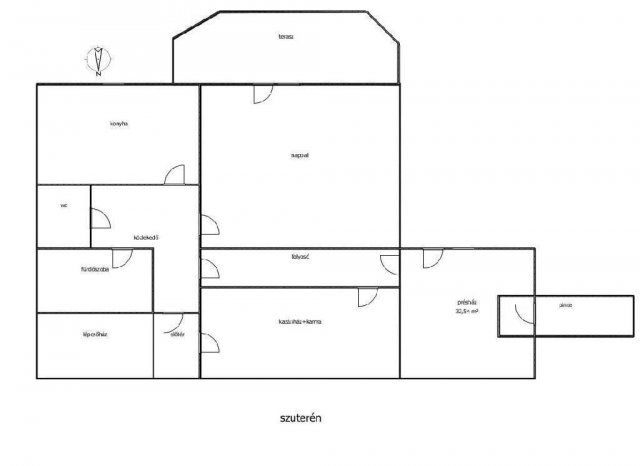 Eladó családi ház, Komlón 80 M Ft, 6 szobás