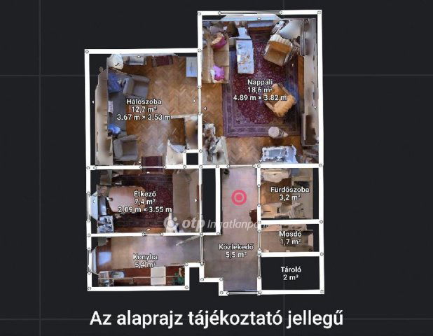 Eladó téglalakás, Budapesten, XV. kerületben 70 M Ft, 1+1 szobás