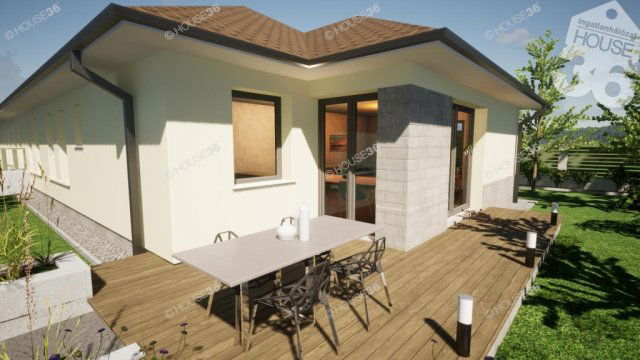 Eladó ikerház, Tahitótfalun 84.9 M Ft, 4 szobás