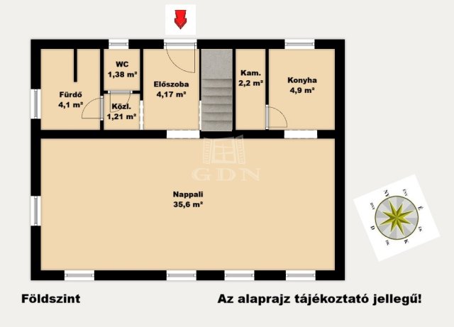 Eladó ikerház, Üllőn 109 M Ft, 1+3 szobás