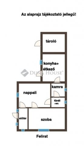 Eladó családi ház, Káván 34.5 M Ft, 2 szobás