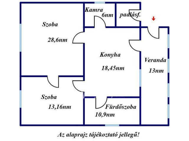Eladó családi ház, Kunhegyesen 21.99 M Ft, 2 szobás