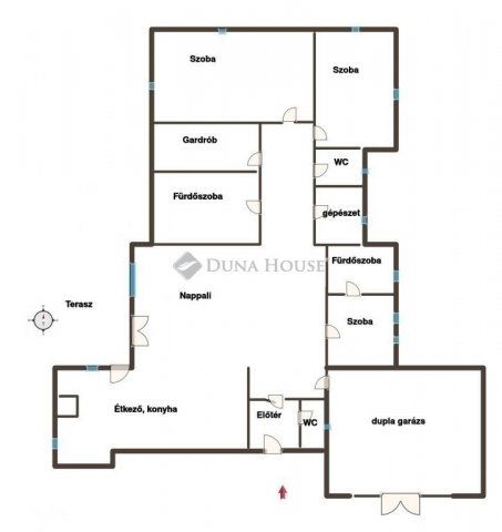 Eladó családi ház, Kecskeméten 167.6 M Ft, 5 szobás