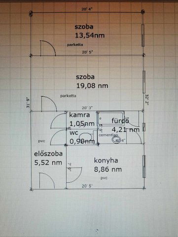 Eladó téglalakás, Bátonyterenyén 13.4 M Ft, 2 szobás