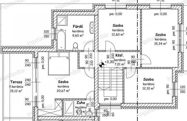 Eladó ikerház, Nyíregyházán 157 M Ft, 5 szobás