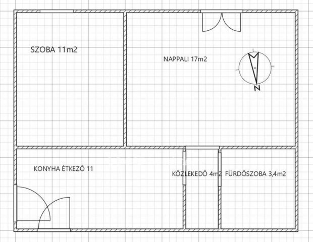 Eladó ikerház, Ostoroson 39.9 M Ft, 2 szobás