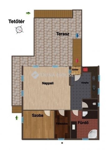 Eladó téglalakás, Gödöllőn 66.5 M Ft, 2+1 szobás