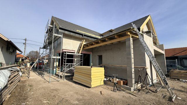 Eladó ikerház, Dunaharasztin 148.9 M Ft, 5 szobás