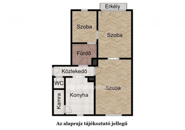 Eladó téglalakás, Kisvárdán 33.5 M Ft, 2+1 szobás