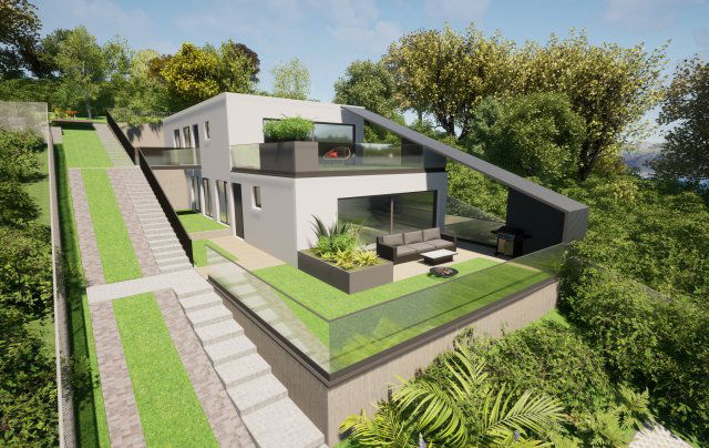 Eladó ikerház, Budaörsön 189.9 M Ft, 4+1 szobás