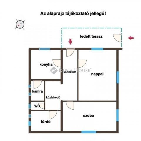 Eladó családi ház, Gyálon 59.9 M Ft, 2 szobás