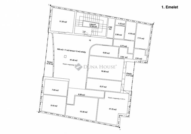 Eladó iroda, Dunakeszin 209 M Ft, 9+2 szobás