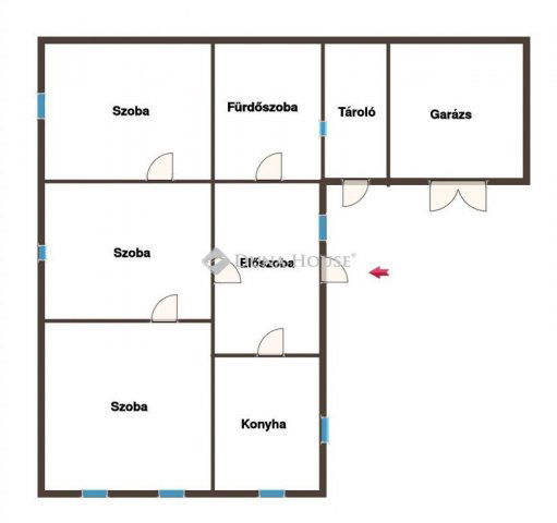 Eladó családi ház, Tiszakécskén 60 M Ft, 3 szobás