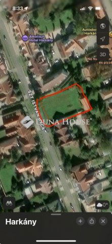 Eladó telek, Harkányban, Szent István utcában 15.436 M Ft