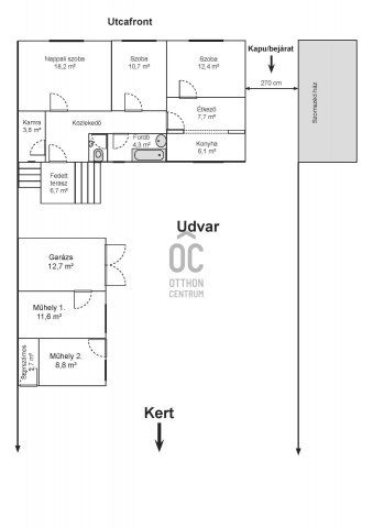 Eladó családi ház, Zalaegerszegen 63 M Ft, 3 szobás
