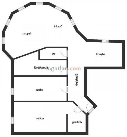 Eladó téglalakás, Miskolcon 74.49 M Ft, 3 szobás