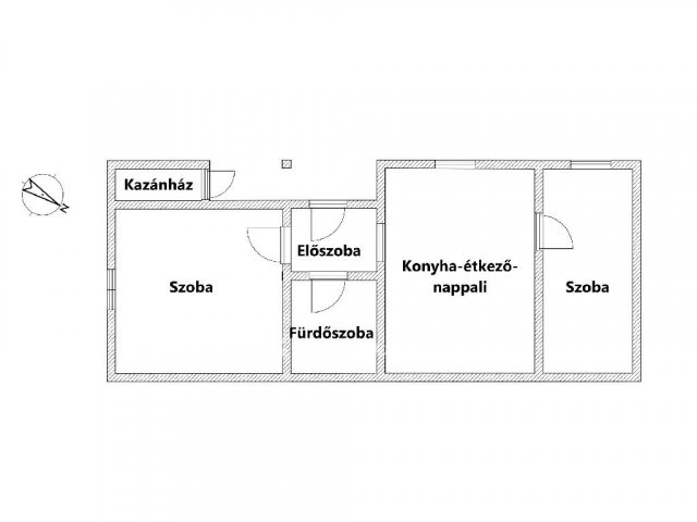 Eladó családi ház, Mezőkövesden 38 M Ft, 2 szobás