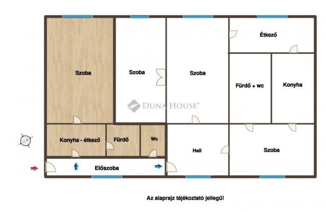 Eladó téglalakás, Debrecenben 65 M Ft, 4 szobás