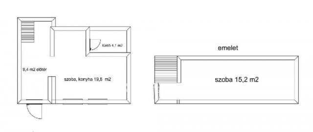 Eladó családi ház, Tárnokon 45 M Ft, 2 szobás