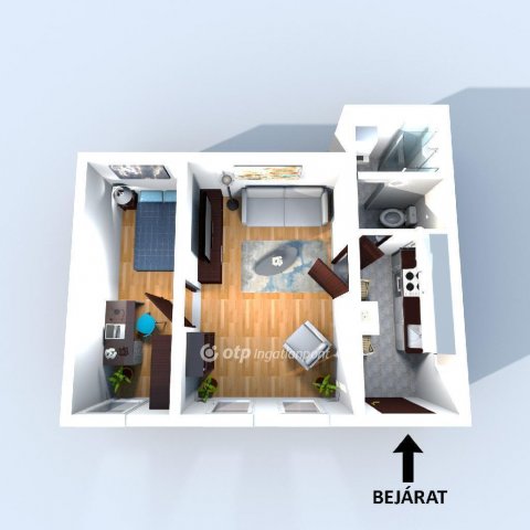 Eladó téglalakás, Budapesten, VI. kerületben 79.9 M Ft, 2 szobás