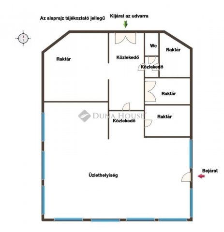 Eladó üzlethelyiség, Hódmezővásárhelyen 34 M Ft