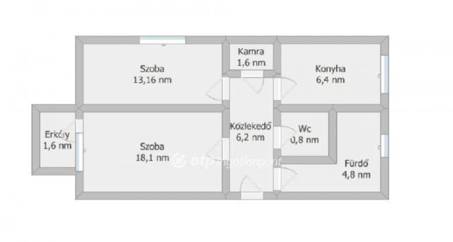 Eladó téglalakás, Szekszárdon 33.5 M Ft, 2 szobás