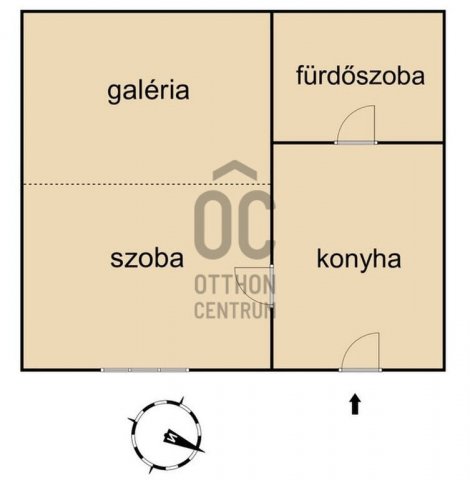 Eladó téglalakás, Budapesten, VI. kerületben 50 M Ft, 1 szobás