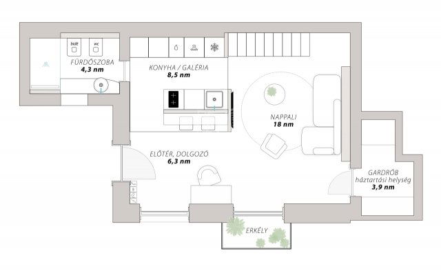 Eladó téglalakás, Budapesten, VI. kerületben 109 M Ft