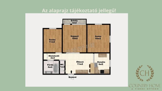 Eladó panellakás, Szegeden 73.99 M Ft, 3 szobás